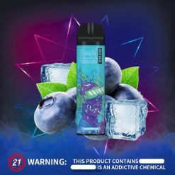 Best RandM Flavours | RandM Tornado H6282X248 Dispositivo vapeador con control de flujo de aire 8000 1 ud. hielo de arándanos