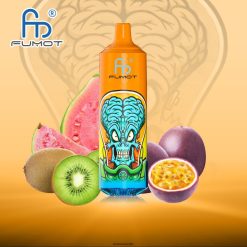 RandM Shop Discount | Fumot RandM Tornado H6282X190 Dispositivo vape 9000 pro con batería y pantalla ejuice versión 1 kiwi maracuyá guayaba