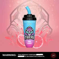 RandM Shop Discount | RandM Supbliss Bingo H6282X260 Dispositivo de vapeo 8000 1 ud. limon rosa