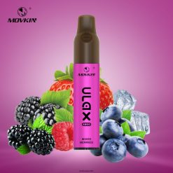 RandM Tornado Online Shop | RandM Movkin Ulax H6282X64 Dispositivo de vapeo desechable recargable 6800 (bobina de cerámica) bayas mixtas