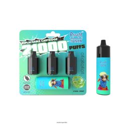 RandM Vape Buy Online | RandM Sunax H6282X265 Dispositivo de vapeo reemplazable con cápsula de control de flujo de aire 21000 1 ud. menta fresca