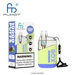 RandM Vape Chile | Fumot Original RandM Tornado Box H6282X101 Dispositivo vapeador con control de flujo de aire 10000 1 ud. menta de tabaco