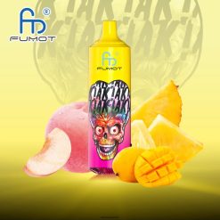 RandM Vape Online | Fumot RandM Tornado H6282X193 Dispositivo vape 9000 pro con batería y pantalla ejuice versión 1 durazno piña mango