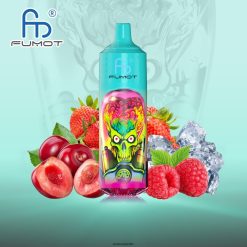 RandM Vape Price | Fumot RandM Tornado H6282X199 Dispositivo vape 9000 pro con batería y pantalla ejuice versión 1 hielo de fresa y frambuesa