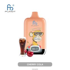 RandM Vape Sale | Fumot Original RandM Digital Box H6282X16 Dispositivo de vapeo con pantalla de líquido y batería 12000 cola de cereza